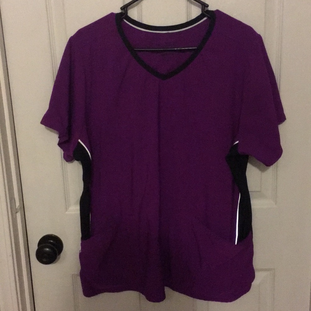 Healing hands scrub top